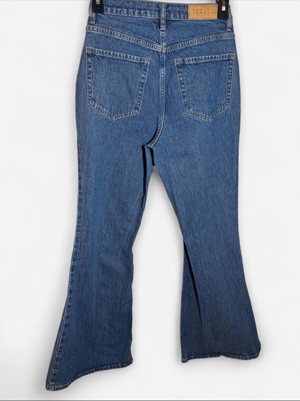 Women's Blue Flare Jeans. Boot Jeans
